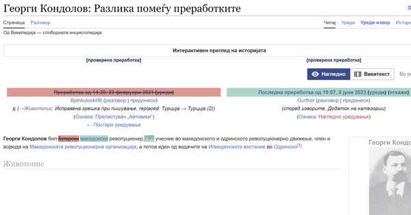 mk wiki georgi falcified